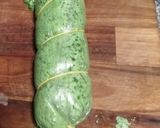 Foto del paso 4 de la receta: Rollos de verdura y ricotta rellenos de jamón y queso