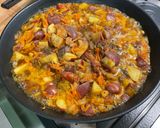 Une image de l'étape 13 de Pommes de terre,carotte et tomate à la bisque de homard.