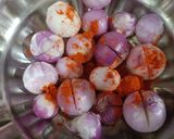A picture of step 2 of Instant Onion Pickle.