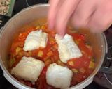 Foto del paso 7 de la receta Bacalao con pisto grueso