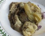 A picture of step 4 of BBQ babaganoush (smoky aubergine dip).
