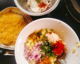 A picture of step 1 of BIRD NEST SNACK (paneer 😋 potato Birds Nest 🕊️ veg snacks).