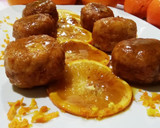 Foto del paso 5 de la receta: Albóndigas de pollo y 4 quesos con naranja y salsa de mandarina
