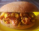 Foto del paso 3 de la receta: Sánguche de salchicha huachana