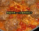 一鍋到底！日式番茄燉漢堡的食譜步驟10照片
