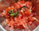 A picture of step 2 of Carrot Cucumber Tomato Koshimbir (Salad) !!.