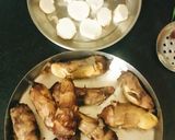 A picture of step 1 of Arbi curry.