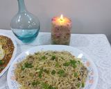 A picture of step 4 of Fried Rice with noodles.