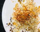 A picture of step 3 of Papad churi.