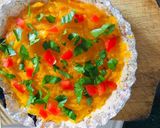 Foto del paso 3 de la receta: Tarta individual de calabaza con masa de avena 🧡💚❤️