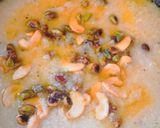 A picture of step 3 of Phirni Kheer.