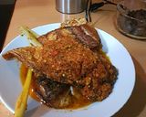 A picture of step 4 of Chili Fish.