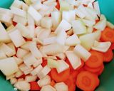 Zsenge karalábéleves csipetkével 🥣🥣🥣 recept fázis 1 fotója