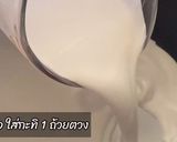 รูปขั้นตอนการทำที่ 4 ของ สาคูเปียกข้าวโพดเผือก