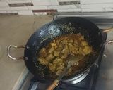 A picture of step 8 of Masala kaleji recipe 😋.