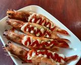 Foto langkah ke 4 dari resep Udang panggang mozarella.