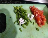 A picture of step 2 of Mix millet khichdi with vegetables.