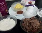 A picture of step 1 of Chocolate Brownie Trifle.