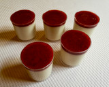 Foto del paso 7 de la receta: Pannacotta de horchata con coulis de frutos rojos