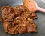 Foto langkah ke 2 dari resep Rendang khas Padang bumbu praktis.