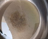 A picture of step 11 of Amaranth or Rajgira Halwa.