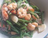 Foto langkah ke 5 dari resep Tumis kacang panjang udang.