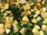 Zupa di fiori di zucca (sopa de flores de calabaza)