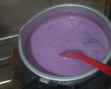 Foto langkah ke 3 dari resep Puding Mawar Taro Leci.