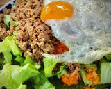 Foto del paso 5 de la receta: Deconstrucción de hamburguesa en crepe de espinacas
