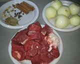 صورة لخطوة 1 من وصفة حشوة اوزي ولبن مطبوخ بلحم الخروف