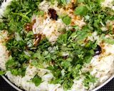 A picture of step 5 of Egg Biryani.