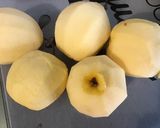 Une image de l'étape 4 de Tarte pommes cranberries pêche (pâte brisée cranberry pêche).