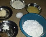 A picture of step 1 of Nankhatai.
