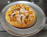 A picture of step 6 of Paneer Tikka Pizza.