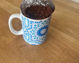 Foto del paso 5 de la receta: Bizcocho a la taza de cacao y azúcar moreno | 3 min de micro - 5 min en total