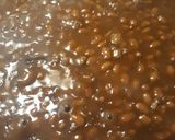 A picture of step 2 of Beans and Sausage Labor Day 2020.