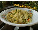 Foto langkah ke 4 dari resep Tumis Tahu Bejek.