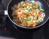 Foto del paso 2 de la receta: Merluza con verduras