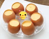 Hình bước làm 7 của món Bánh flan quả trứng xinh xinh