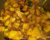 कद्दू की स्वादिष्ट खट्टी मीठी सब्ज़ी (Pumpkin Sabji Recipe In Hindi) रेसिपी चरण 3 फोटो