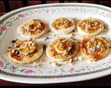 A picture of step 5 of Bread banana caramel bites.