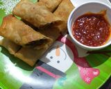 A picture of step 12 of Veg rolls.