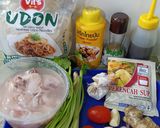 Gambar langkah 1 resipi Udon Sup Ayam 🇯🇵.