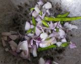 A picture of step 1 of Chinese noodles.