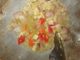 Oseng ketimun telur