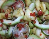Foto langkah ke 4 dari resep Asinan nasdong (nanas kedondong).