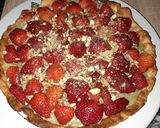 Une image de l'étape 6 de Tarte fraises pistache.