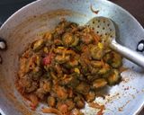 A picture of step 6 of Bitter Gourd (karela) Sabzi.