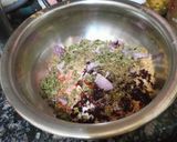 A picture of step 1 of Beetroot cutlet.