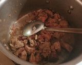 A picture of step 2 of Mutton makhni handi.